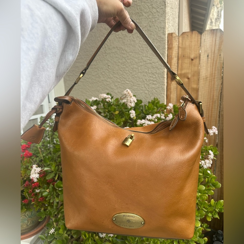 MULBERRY Bella Hobo bag in Oak leather shoulder bag